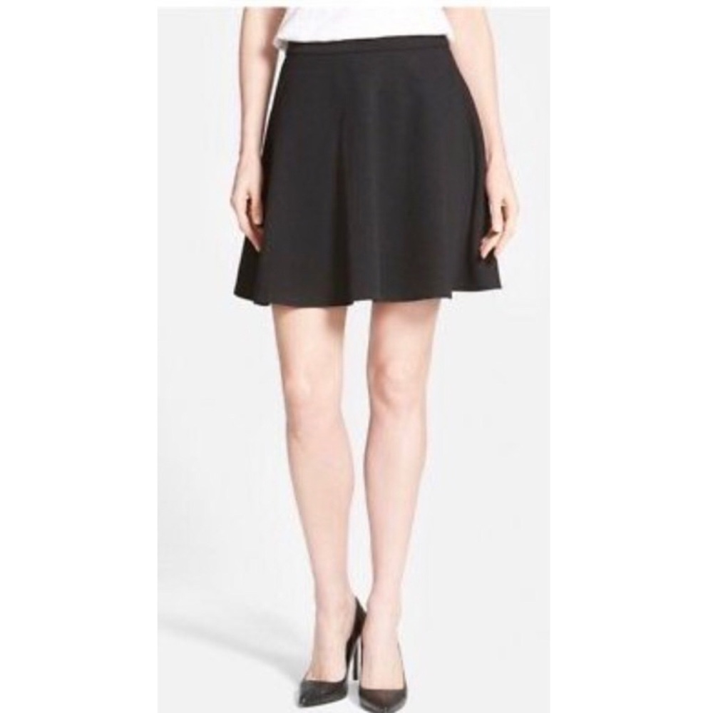 HALOGEN BRAND NEW w/ Tags Black Flare Skirt Size Small!